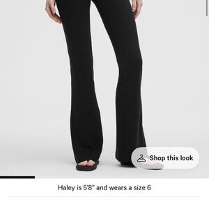lululemon athletica Black Flare Pants